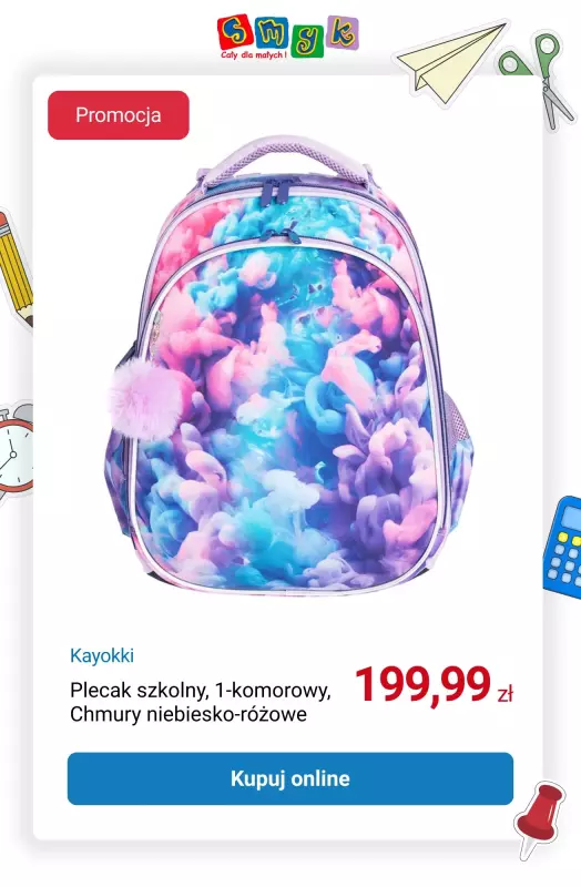 Smyk - gazetka promocyjna Nawet 25% rabatu na artykuły szkolne!   - strona 3