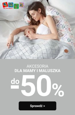 Smyk - gazetka promocyjna Do -50% akcesoria dla Mamy i Maluszka od środy 13.08 do poniedziałku 25.08