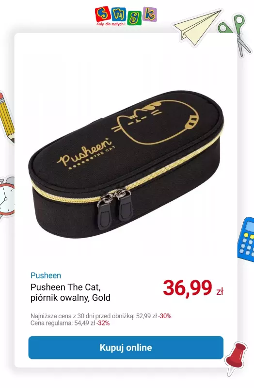 Smyk - gazetka promocyjna Do -70% na plecaki, worki i piórniki od środy 27.08 do wtorku 30.09 - strona 15