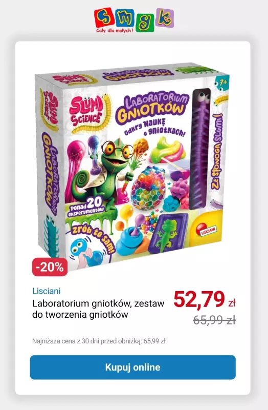 Smyk - gazetka promocyjna Do -60% na wybrane zabawki od piątku 05.09 do środy 17.09 - strona 7