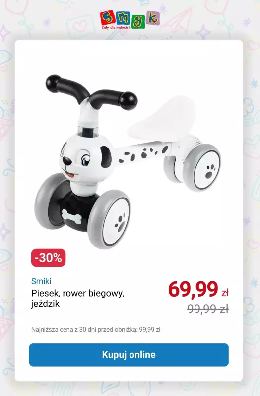 Smyk - gazetka promocyjna Do -50% na wybrane produkty SMIKI od środy 17.09 do niedzieli 21.09 - strona 6