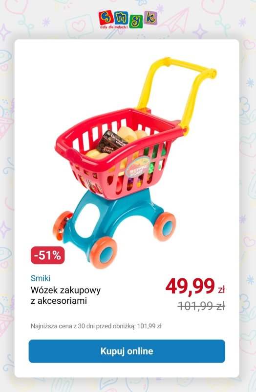 Smyk - gazetka promocyjna Do -50% na wybrane produkty SMIKI od środy 17.09 do niedzieli 21.09 - strona 11