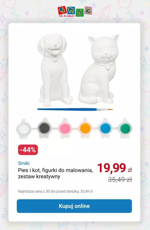 Smyk - gazetka promocyjna Do -50% na wybrane produkty SMIKI od środy 17.09 do niedzieli 21.09 - strona 9