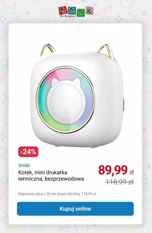 Smyk - gazetka promocyjna Do -50% na wybrane produkty SMIKI   - strona 2