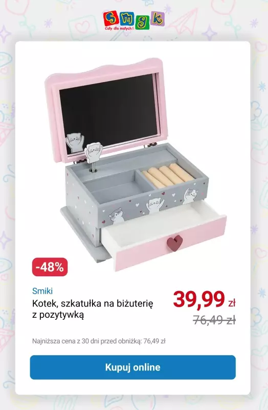 Smyk - gazetka promocyjna Do -50% na wybrane produkty SMIKI   - strona 3