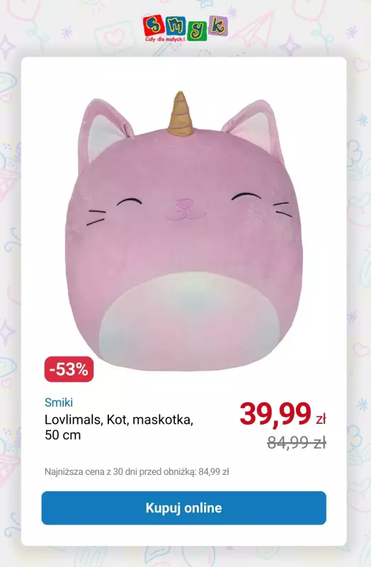Smyk - gazetka promocyjna Do -50% na wybrane produkty SMIKI od środy 17.09 do niedzieli 21.09 - strona 4