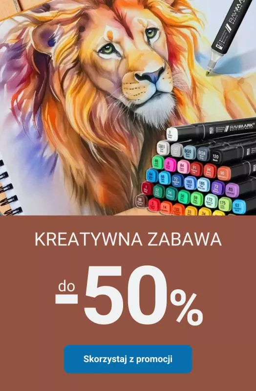Smyk - gazetka promocyjna Kreatywna zabawa do -50% od poniedziałku 22.09 do środy 08.10