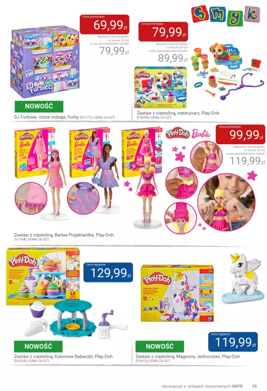 Smyk - gazetka promocyjna Jesienne zabawy pełne radości - katalog od wtorku 23.09 do soboty 04.10 - strona 13