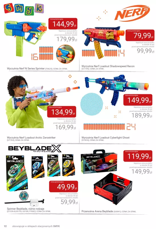 Smyk - gazetka promocyjna Jesienne zabawy pełne radości - katalog od wtorku 23.09 do soboty 04.10 - strona 12