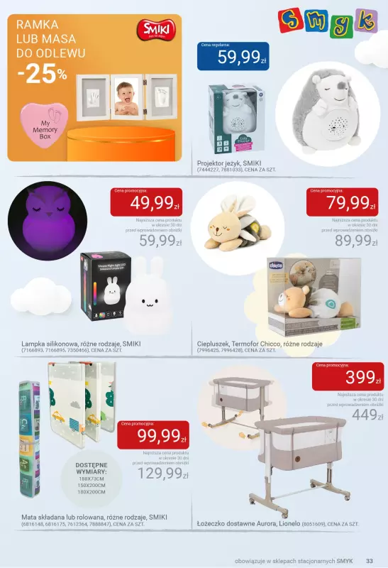 Smyk - gazetka promocyjna Jesienne zabawy pełne radości - katalog od wtorku 23.09 do soboty 04.10 - strona 33