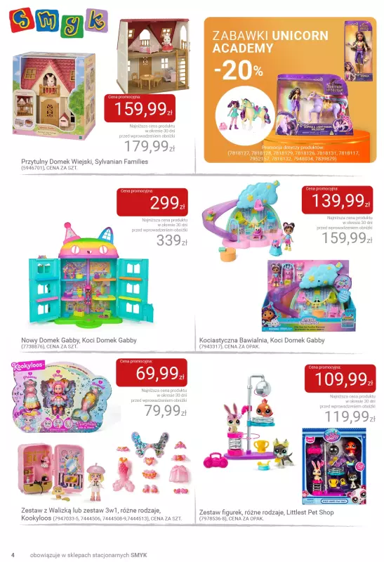 Smyk - gazetka promocyjna Jesienne zabawy pełne radości - katalog od wtorku 23.09 do soboty 04.10 - strona 4