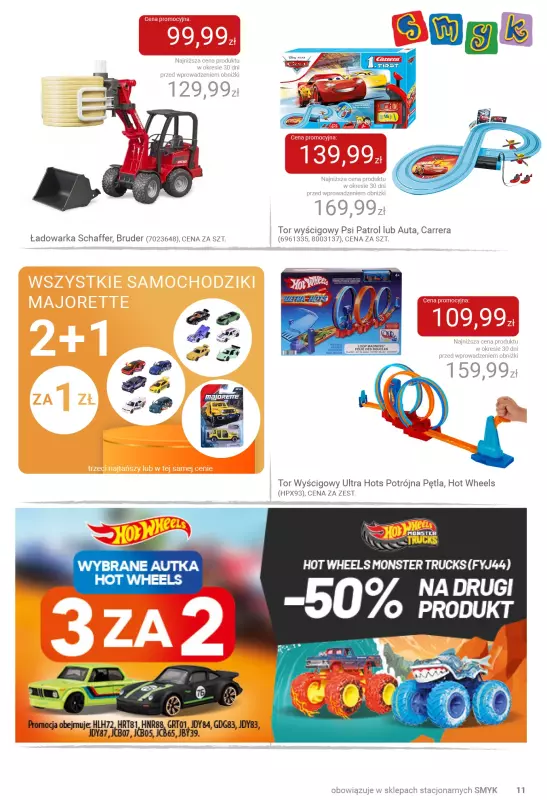 Smyk - gazetka promocyjna Jesienne zabawy pełne radości - katalog od wtorku 23.09 do soboty 04.10 - strona 11