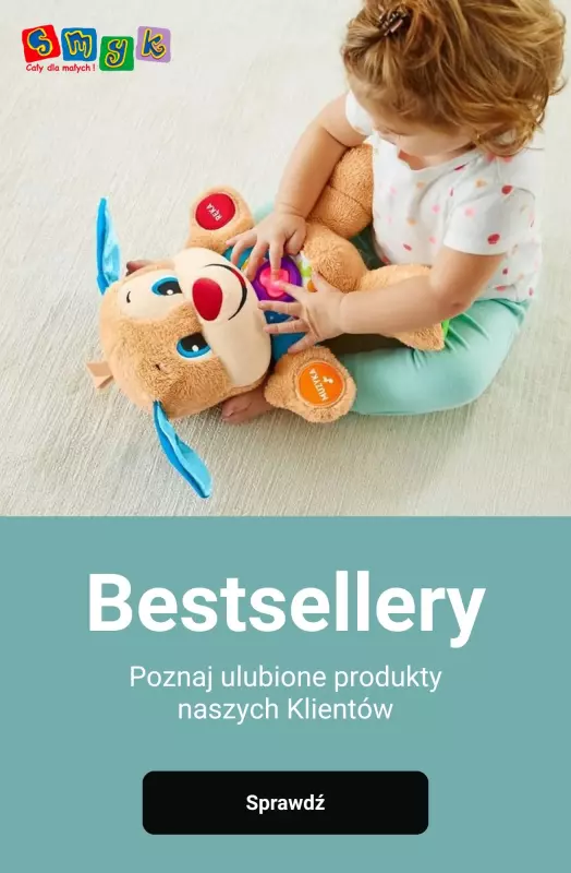 Smyk - gazetka promocyjna BESTSELLERY - sprawdź najchętniej kupowane! od środy 24.09 do wtorku 30.09