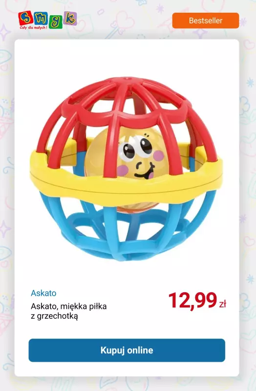 Smyk - gazetka promocyjna BESTSELLERY - sprawdź najchętniej kupowane! od środy 24.09 do wtorku 30.09 - strona 19