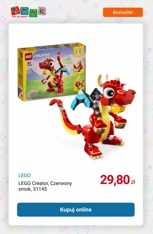 Smyk - gazetka promocyjna BESTSELLERY - sprawdź najchętniej kupowane! od środy 24.09 do wtorku 30.09 - strona 25