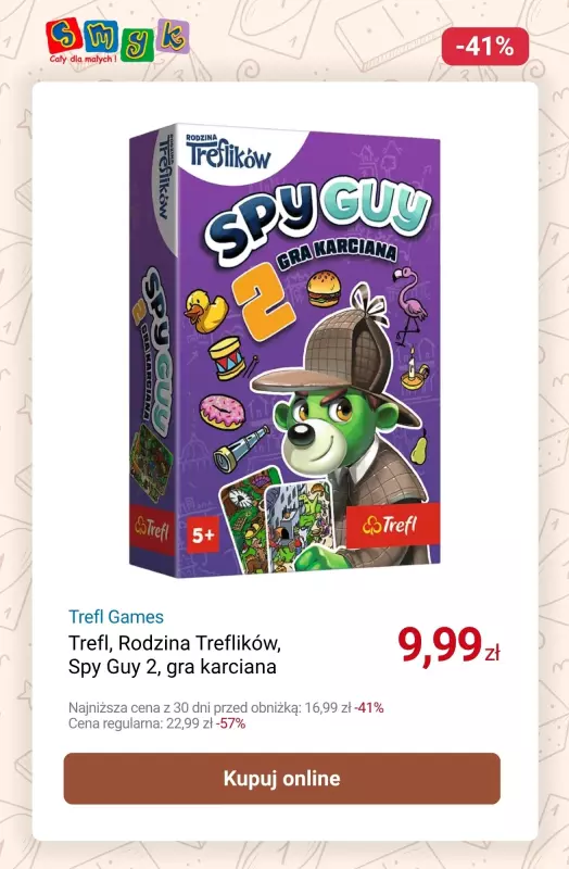 Smyk - gazetka promocyjna Do -55% na GRY PLANSZOWE   - strona 3