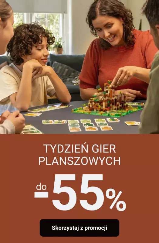 Smyk - gazetka promocyjna Do -55% na GRY PLANSZOWE od poniedziałku 06.10 do poniedziałku 20.10