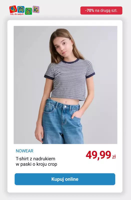 Smyk - gazetka promocyjna -70% na drugi produkt NOWEAR   - strona 2