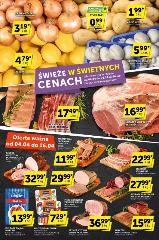 Groszek - gazetka promocyjna Gazetka Supermarket od czwartku 04.04 do wtorku 16.04 - strona 3