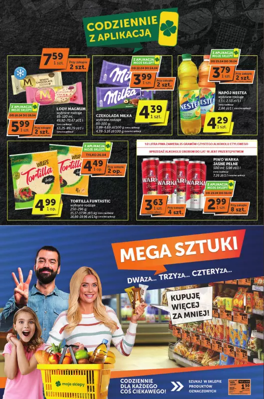 Groszek - gazetka promocyjna Gazetka Market od czwartku 18.04 do wtorku 30.04 - strona 2