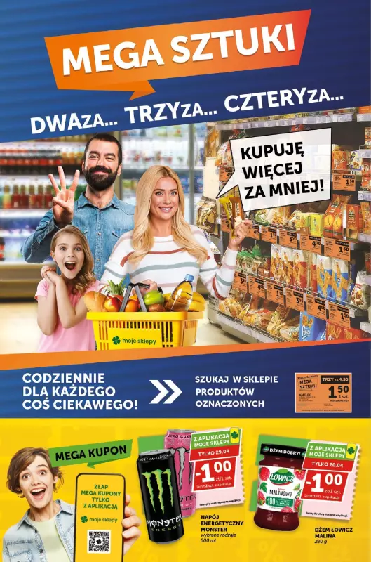 Groszek - gazetka promocyjna Gazetka Minimarket od czwartku 18.04 do wtorku 30.04 - strona 4