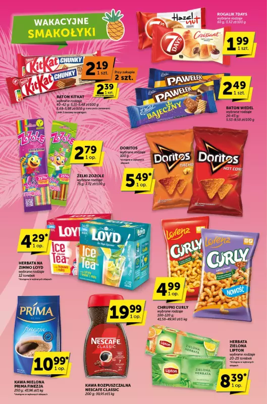 Groszek - gazetka promocyjna Gazetka Supermarket od czwartku 25.07 do wtorku 06.08 - strona 6