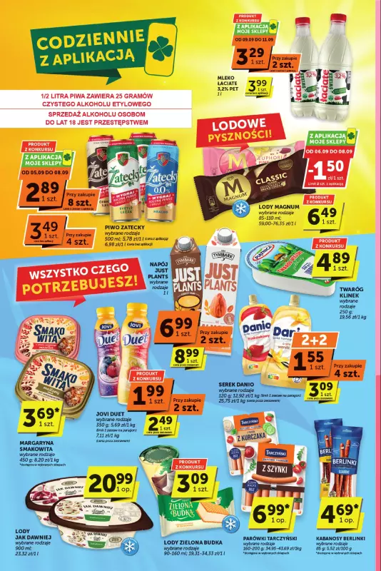 Groszek - gazetka promocyjna Gazetka Market od czwartku 05.09 do wtorku 17.09 - strona 2