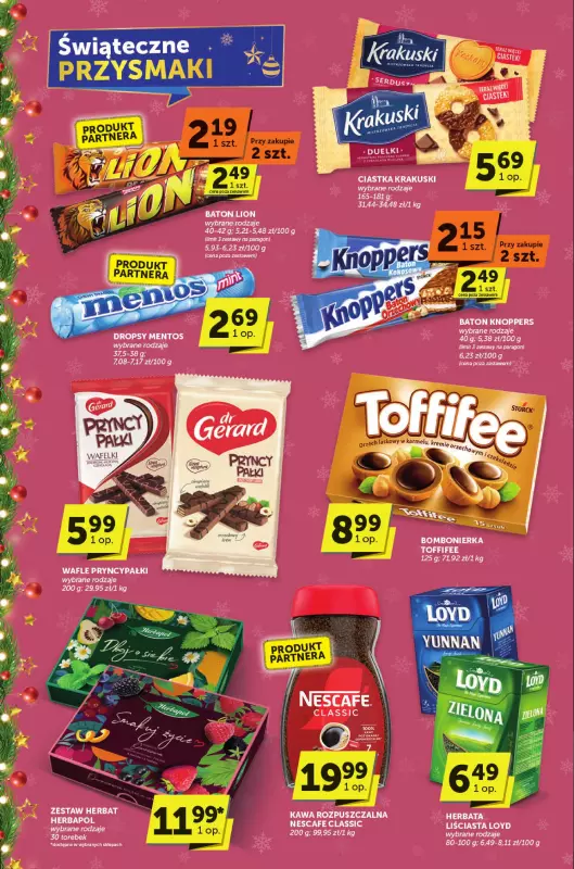 Groszek - gazetka promocyjna Gazetka Supermarket od czwartku 28.11 do wtorku 10.12 - strona 10