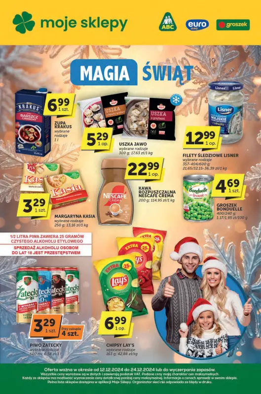 Groszek - gazetka promocyjna Katalog od czwartku 12.12 do wtorku 24.12