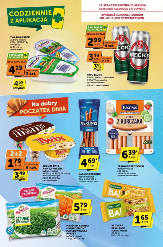 Groszek - gazetka promocyjna Gazetka Minimarket od czwartku 20.02 do wtorku 04.03 - strona 2