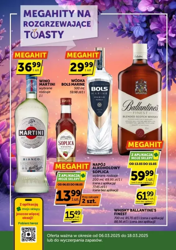 Groszek - gazetka promocyjna Gazetka alkoholowa od czwartku 06.03 do wtorku 18.03