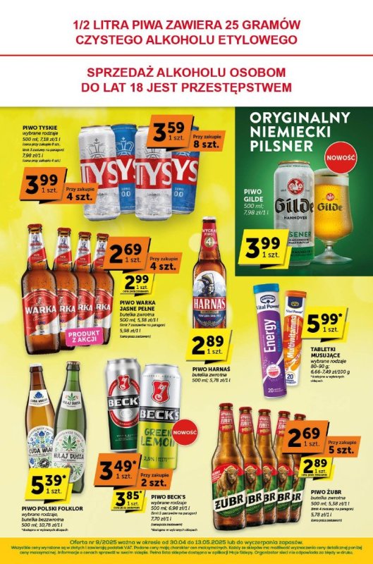 Groszek - gazetka promocyjna Gazetka Minimarket od środy 30.04 do wtorku 13.05 - strona 8