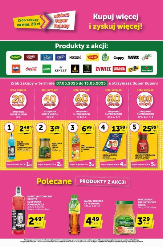 Groszek - gazetka promocyjna Gazetka Market od środy 30.04 do wtorku 13.05 - strona 3