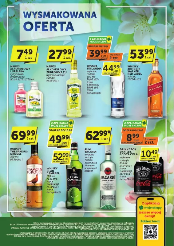 Groszek - gazetka promocyjna Oferta alkoholowa od środy 30.04 do wtorku 13.05 - strona 2