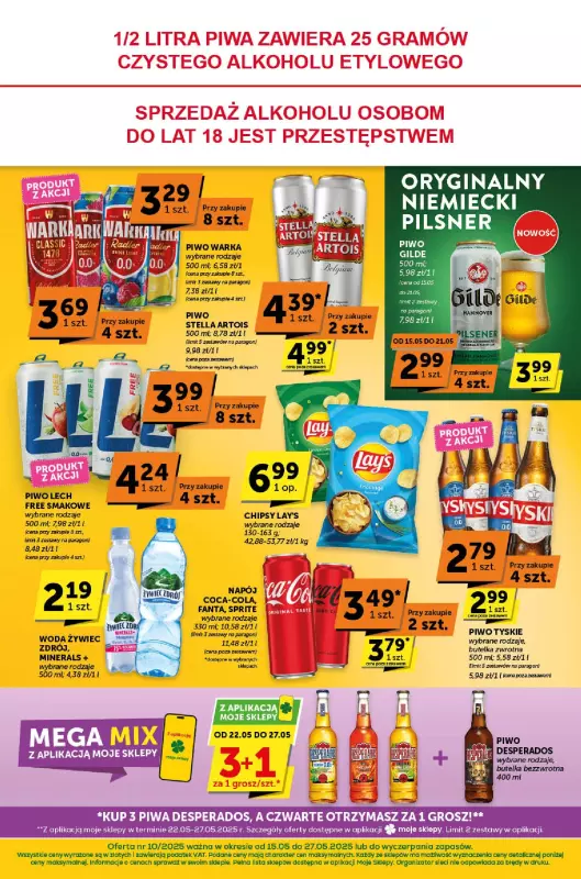 Groszek - gazetka promocyjna Gazetka Minimarket od czwartku 15.05 do wtorku 27.05 - strona 8