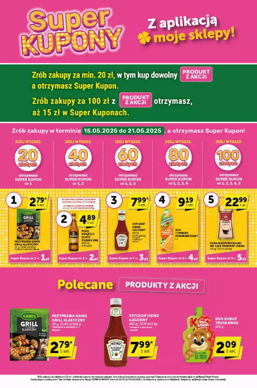 Groszek - gazetka promocyjna Gazetka Market od czwartku 15.05 do wtorku 27.05 - strona 4