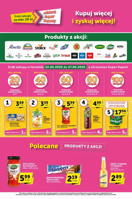 Groszek - gazetka promocyjna Gazetka Market od czwartku 15.05 do wtorku 27.05 - strona 5