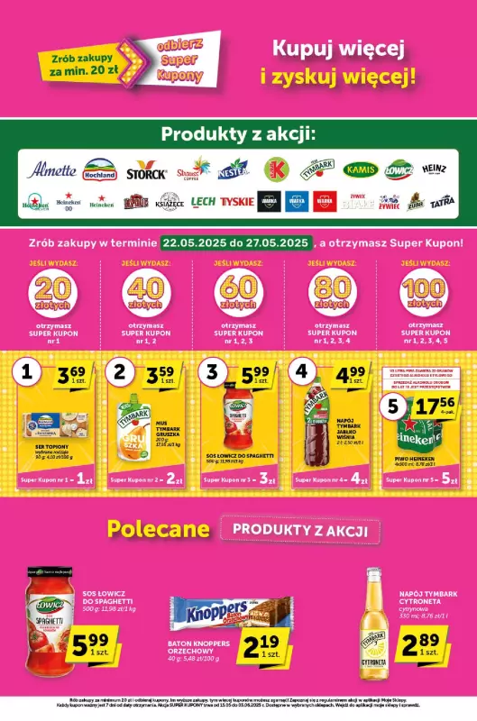 Groszek - gazetka promocyjna Gazetka Supermarket od czwartku 15.05 do wtorku 27.05 - strona 5