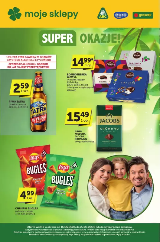 Groszek - gazetka promocyjna Katalog od czwartku 15.05 do wtorku 27.05