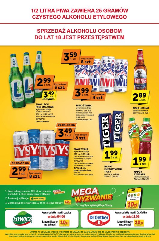 Groszek - gazetka promocyjna Gazetka Minimarket od czwartku 29.05 do wtorku 10.06 - strona 4