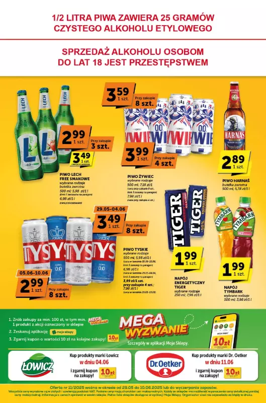 Groszek - gazetka promocyjna Gazetka Minimarket od czwartku 29.05 do wtorku 10.06 - strona 4