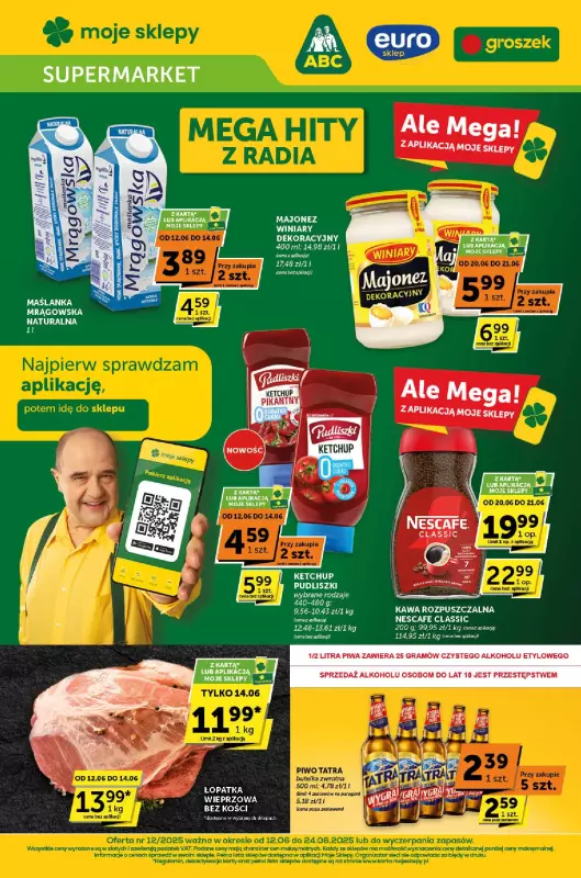 Groszek - gazetka promocyjna Gazetka Supermarket  