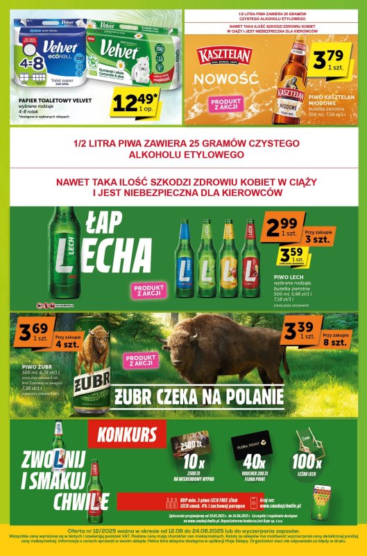 Groszek - gazetka promocyjna Sprawdź, co więcej od czwartku 12.06 do wtorku 24.06 - strona 8