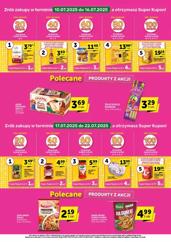 Groszek - gazetka promocyjna Gazetka Supermarket od czwartku 10.07 do wtorku 22.07 - strona 19