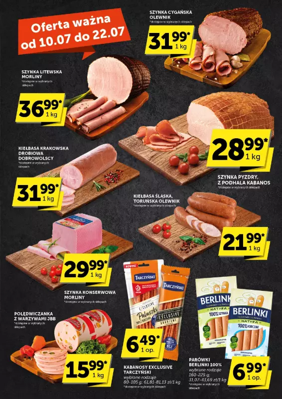 Groszek - gazetka promocyjna Gazetka Supermarket od czwartku 10.07 do wtorku 22.07 - strona 13