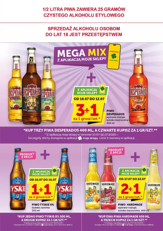 Groszek - gazetka promocyjna Gazetka Market od czwartku 10.07 do wtorku 22.07 - strona 9