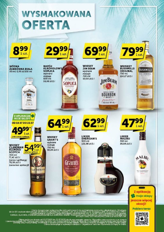 Groszek - gazetka promocyjna Oferta alkoholowa od czwartku 10.07 do wtorku 22.07 - strona 2