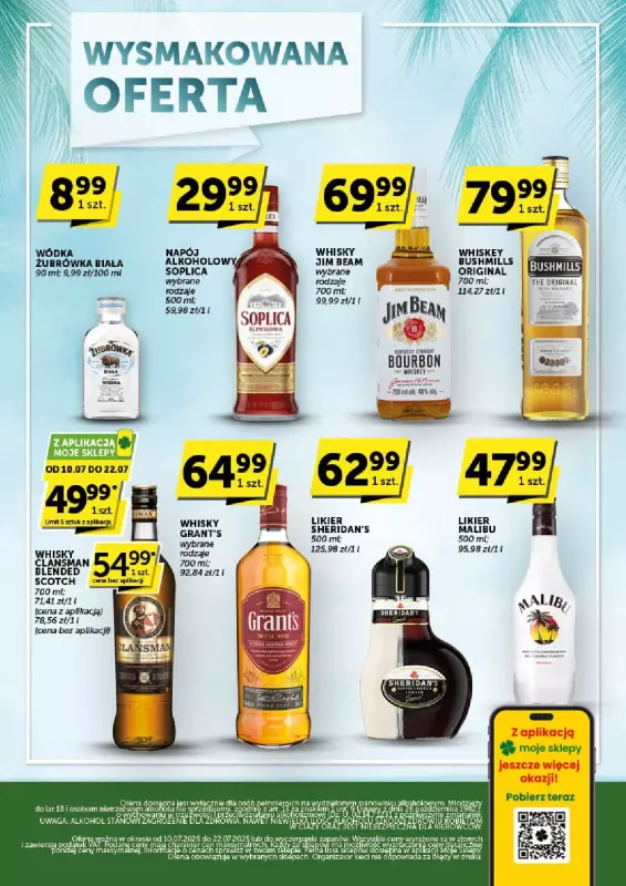 Groszek - gazetka promocyjna Oferta alkoholowa od czwartku 10.07 do wtorku 22.07 - strona 2