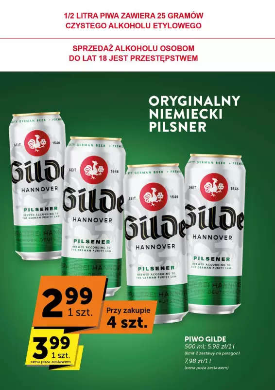 Groszek - gazetka promocyjna Gazetka Minimarket  do wtorku 05.08 - strona 22
