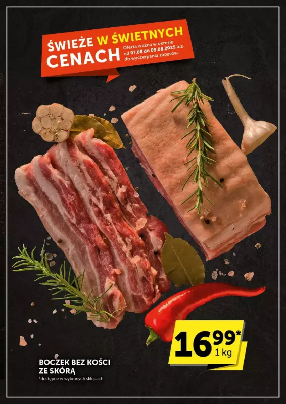 Groszek - gazetka promocyjna Gazetka Supermarket  do wtorku 19.08 - strona 17